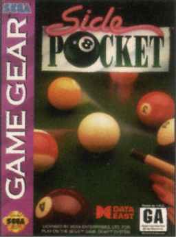 Side Pocket box art for Sega Game Gear